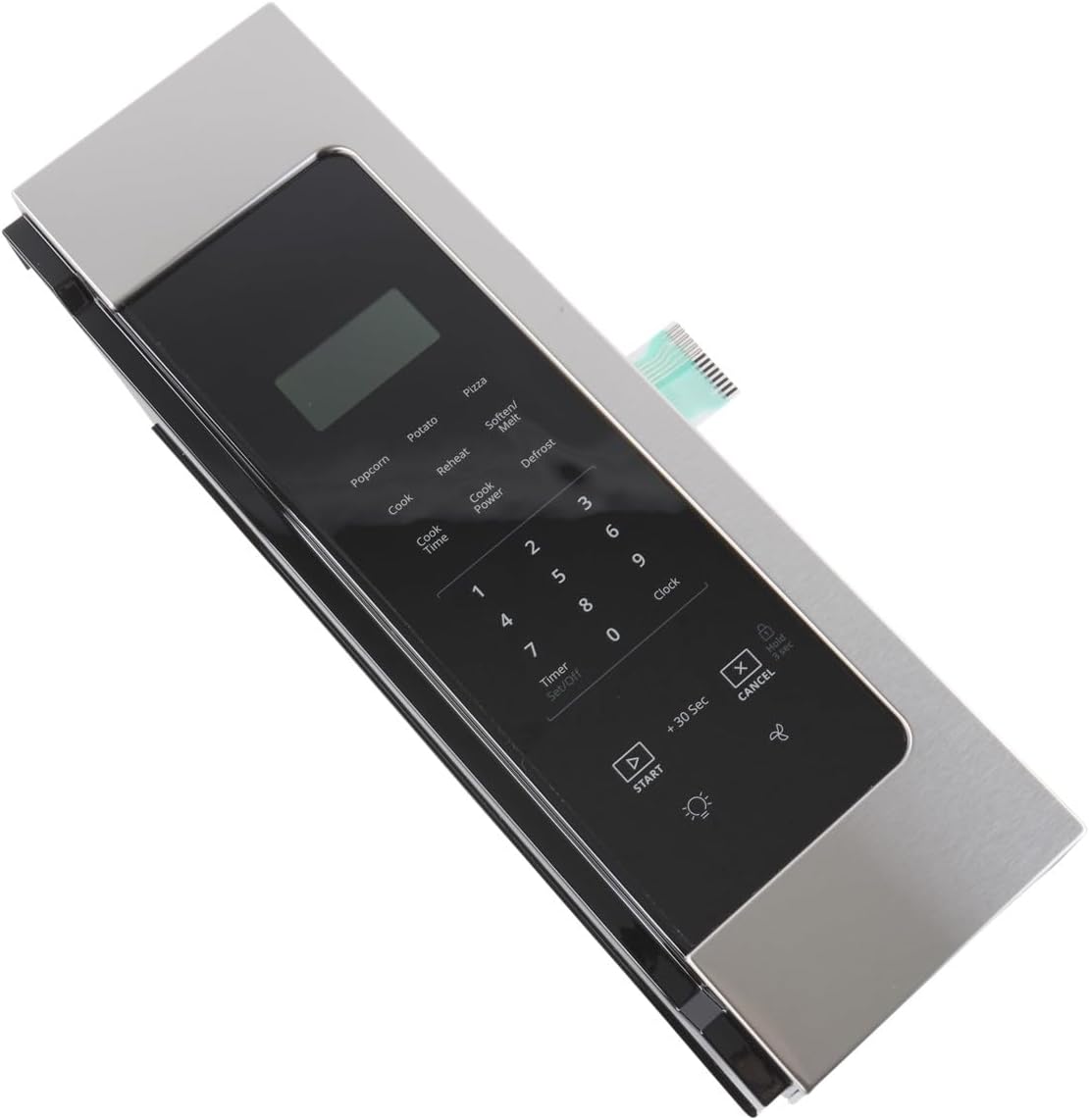 Whirlpool W11175576 W11306302 OEM Microwave Control Panel, Black