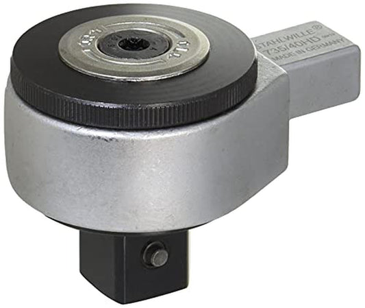 Stahlwille 58250065 Reversible Ratchet Insert Tool, 3\/4-Inch Square Drive, 60 Fine Teeth, Chrome Alloy Steel, Made in Germany