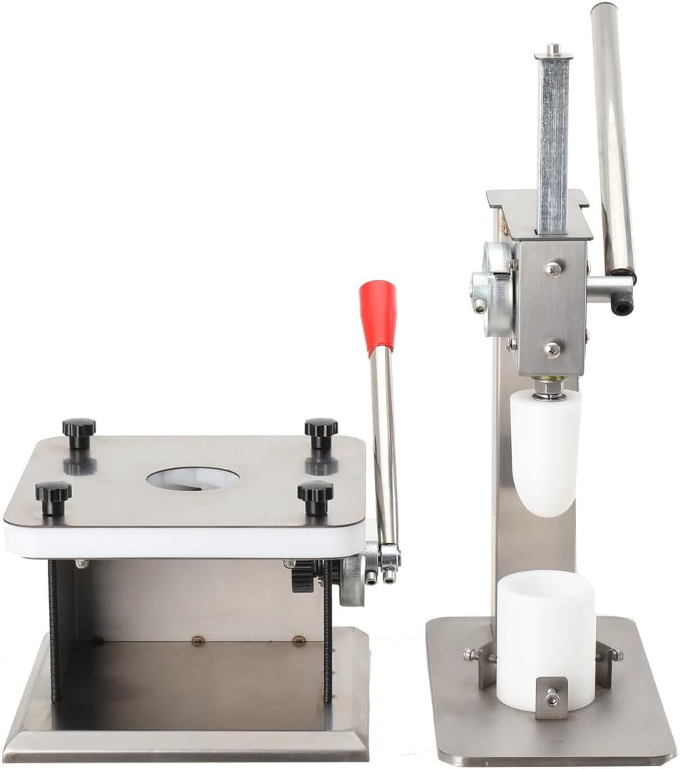 Large Baozi Maker Manual Chinese Bun Making Machine Semi Automatic Baozi Making Mold Stainless Steel Steamed Stuffed Bun Making Mold for Home and Commercial,Cooking Tool Sets