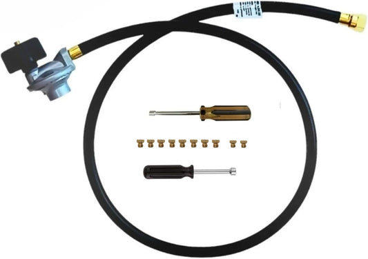 FIREJACK Propane (LP) Conversion Kit for Weber Summit E-670/S-670 Converts from Natural Gas (NG) to Propane Complete Kit Orifices Come Drilled to Match Exact Factory Specifications