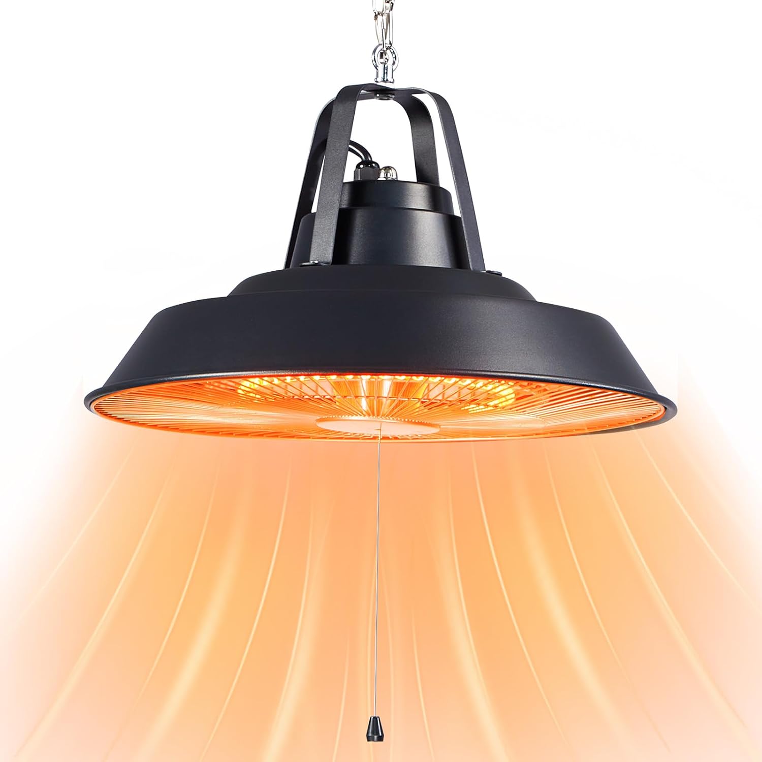 Electric Outdoor Patio Heater - 1500W Ceiling Mounted Infrared Heater for Garage, Gazebos, Shop, Deck