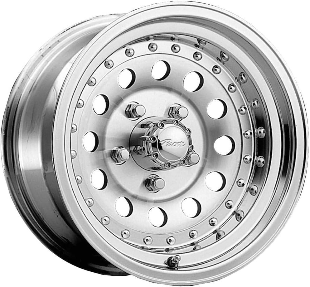 Pacer 162M ALUMINUM MOD Wheel with Machined Finish (16x7"\/8x6.5", -08mm Offset)