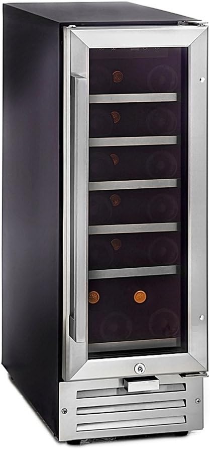 Whynter BWR-18SA 18 Bottle Built-in Wine, Stainless Steel Beverage Refrigerator
