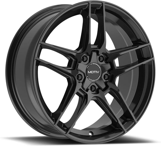 MOTIV WHEELS 434B 16X7.5, ET +40, PCD 5X4.50/5X120, CB 74.1-GLOSS BLACK, 434B-6755740
