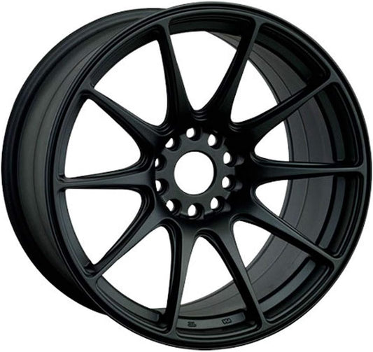 XXR WHEELS 527 Rim 17X7.5 5X100/5X114.3 Offset 40 Flat Black (Quantity of 1)