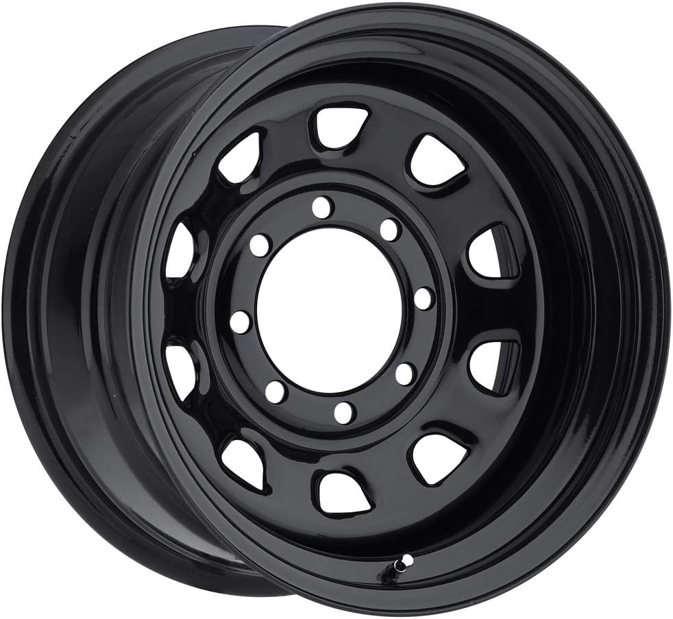 Vision 84 D Window 15x10 5x127/5x5" -39mm Gloss Black Wheel Rim
