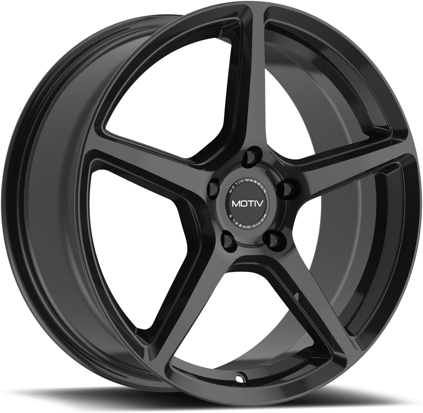 MOTIV WHEELS 433B 16X7.5, ET +40, PCD 5X112, CB 73.1-GLOSS BLACK, 433B-6754440