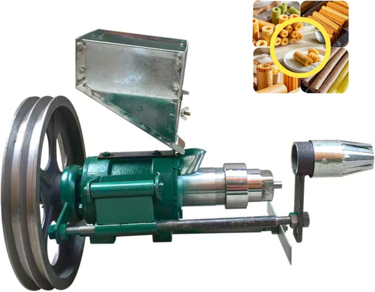 Multi-functional Corn Rice Snack Puffing Machine,Puffed Food Extruder Extruding for Making Cornflakes Hollow Sticks Made of Corn and Rice