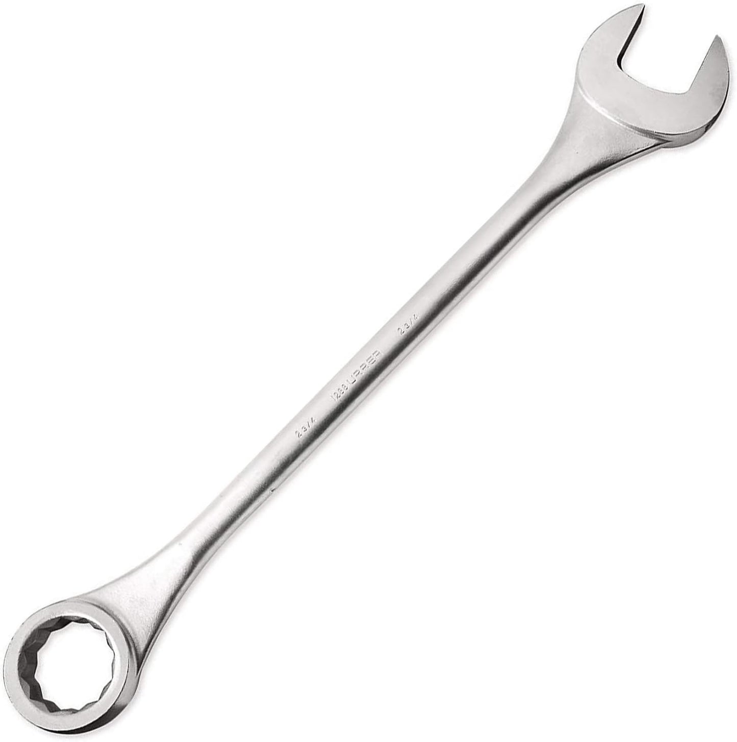 URREA 12-Point Combination Wrench - 2-7\/16" Jumbo Mechanics Tool with Hot Drop Forged Construction & Satin Finish - 1278