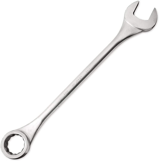 URREA 12-Point Combination Wrench - 2-7\/16" Jumbo Mechanics Tool with Hot Drop Forged Construction & Satin Finish - 1278