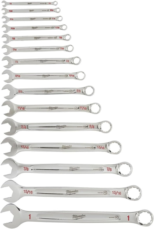 MILWAUKEE'S Electric Tools MLW48-22-9415 Combination Wrench Set - SAE