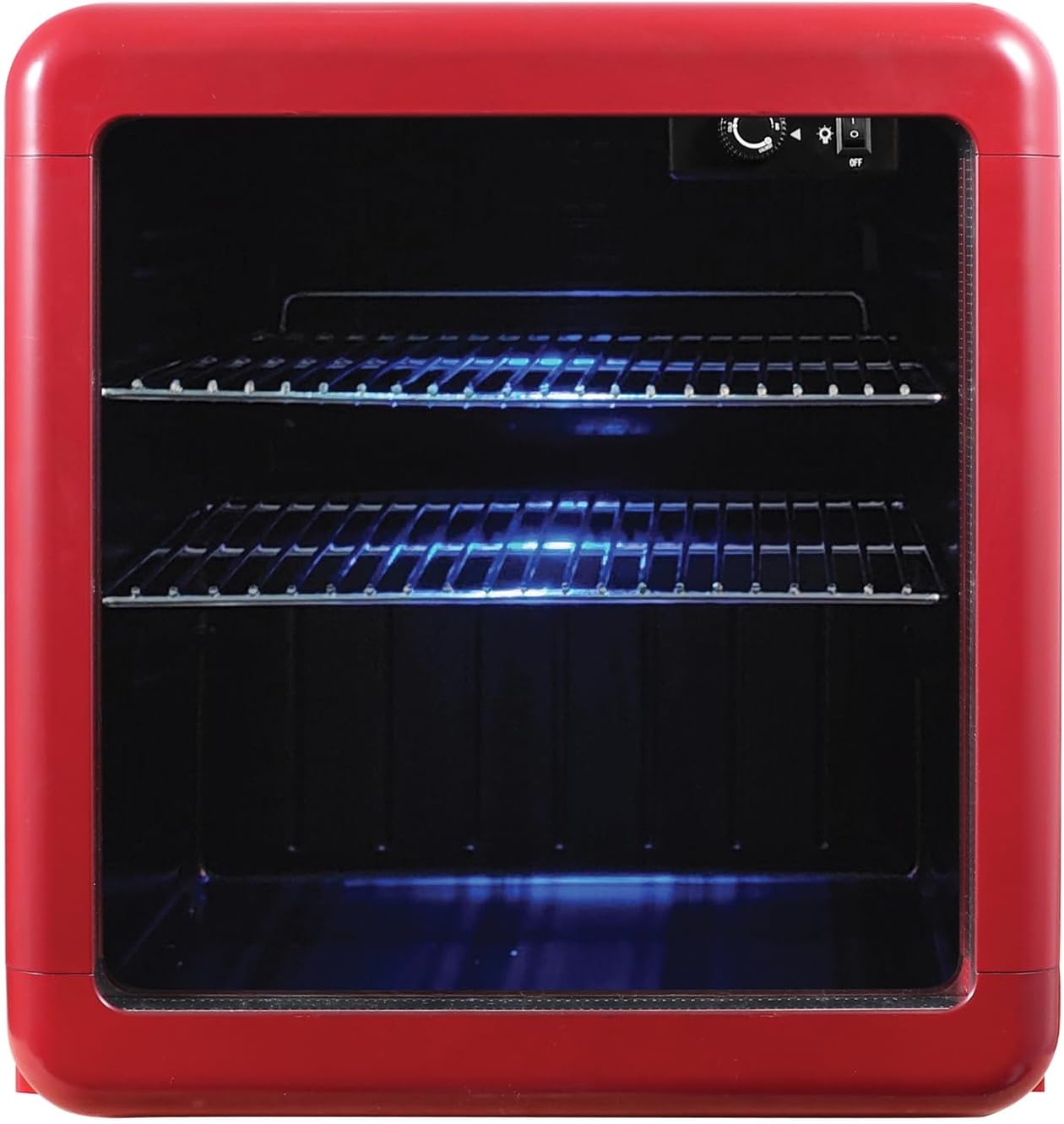 Magic Chef MCB17CHR Beverage Cooler, Red