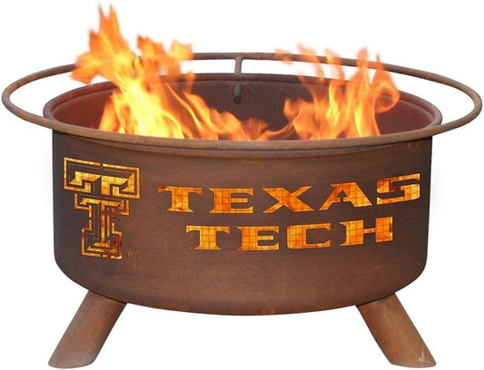 Patina Products F233, 30 Inch Texas Tech Fire Pit