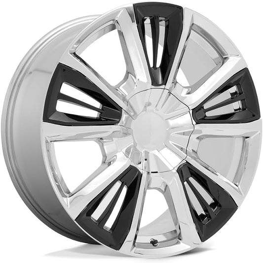 Performance OE Replicas PR212 22 Inch Wheel Gloss Black Inserts Set of 5, 212GBA-22