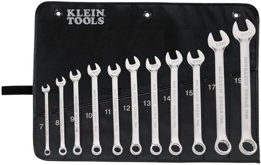 Klein Tools 68502 Metric Combination Wrench Set, 11-Piece