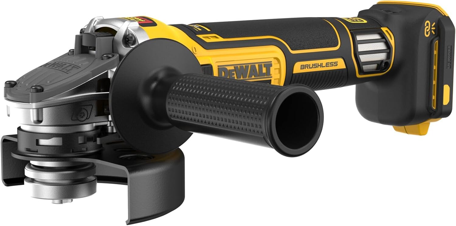 DEWALT 20V MAX XR Brushless Cordless 4-1/2 in. - 5 in. Variable Speed Slide Switch Grinder (Tool Only) (DCG411VSB)