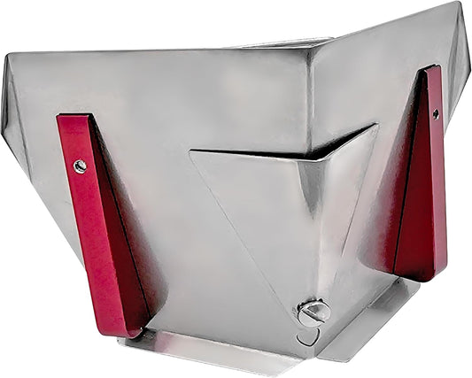 LEVEL5 3.5" Drywall Corner Flusher | Professional Grade, Premium Polished Stainless Steel Body, Ergonomic & Corrosion Resistant | 4-744