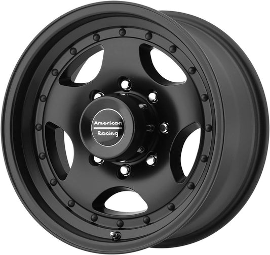 American Racing AR23 16X8 8X170 4.5 0mm SATIN BLACK - AR236870B
