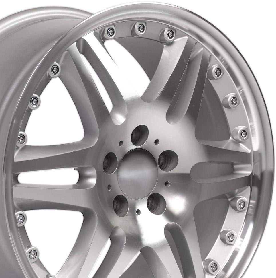 OE Wheels 18" Replica MB09 fits Mercedes Benz C Class 18x8.5 Silver