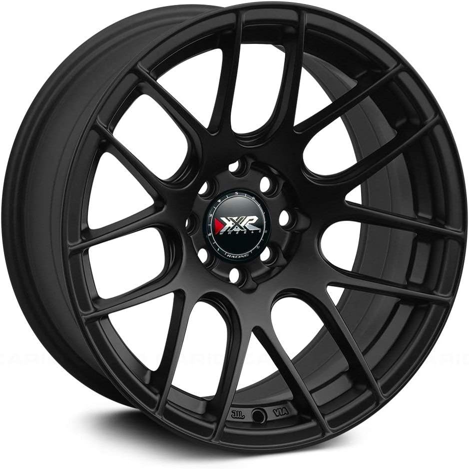 XXR 530 Flat Black Wheel with Aluminum (17 x 7. inches /5 x 100 mm, 35 mm Offset)
