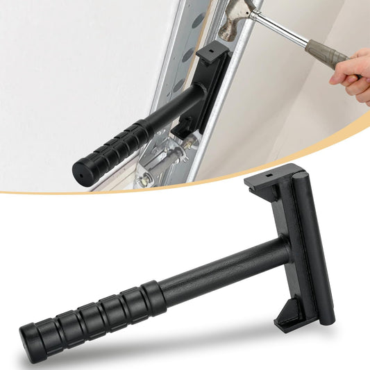 TOPOWN Heavy Duty Garage Door Vertical Track Repair Tool Set for 2-Inch Roller Track Rail Systems, Anvil Tools for Garage Door Tracks Rails Maintenance, Anti-Slip Handle and Easy Operation