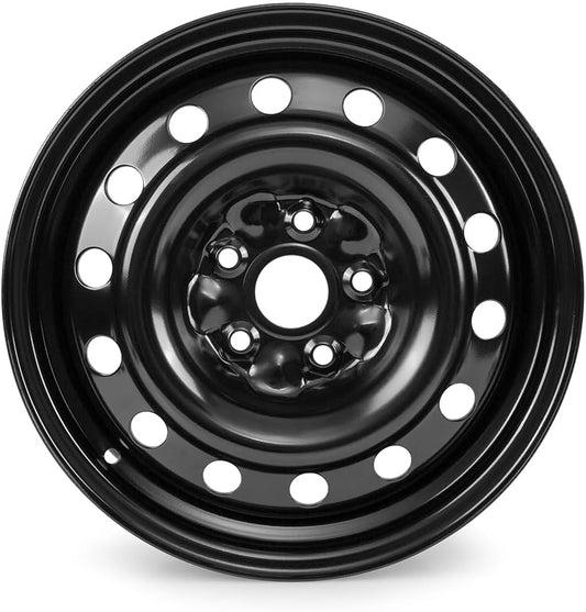 16 Inch Rims New 16x6.5inch Steel Wheel Rim For Volkswagen Jetta 2005-2018 Painted Black Steel Replacement Wheel Rim (2)