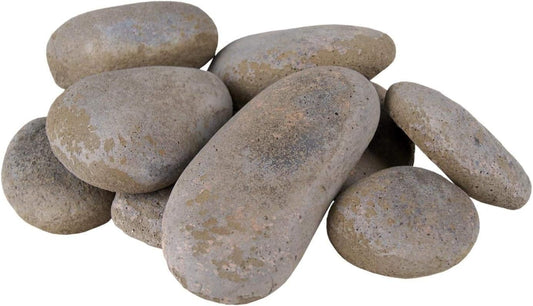 Real Fyre River Rock Fyre Stones (STN-10S), Slate
