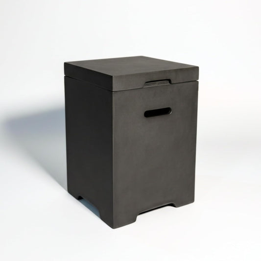 Propane Tank Cover, Outdoor Cylinder Hideaway Table for 20 lb Propane Tanks, Outdoor Side Table for Fire Pit for Gas Fire Pit and Gas Griddle