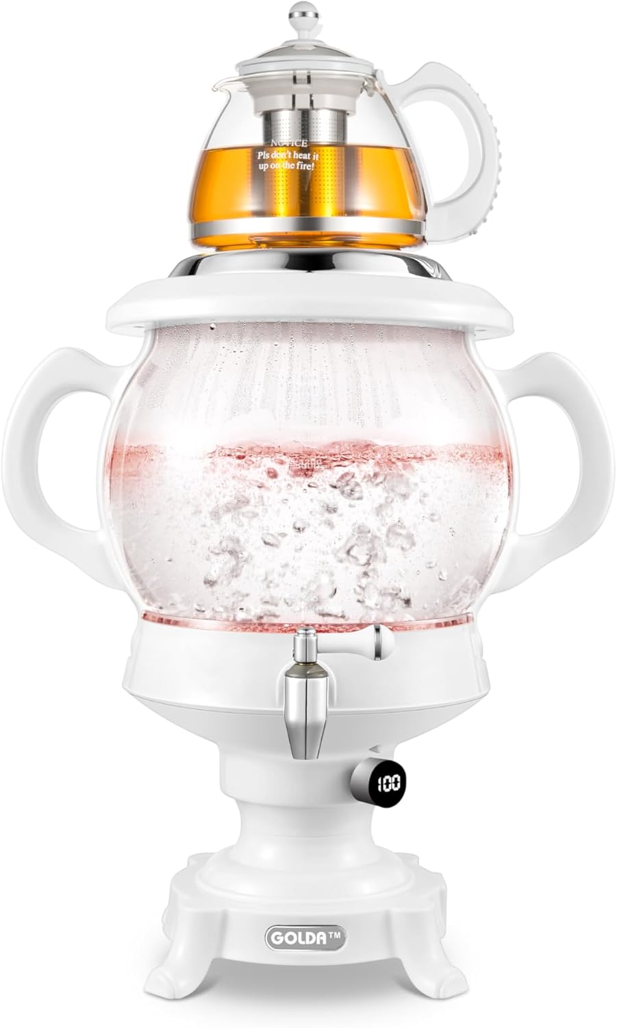 Golda Inc. Tea Maker 4.5 liter (White)