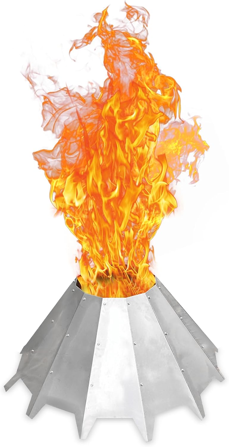 Tjernlund Logi Fire Pit Flame Enhancer for Show Stopping Smokeless Bonfires, 36 Inch
