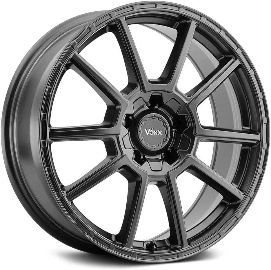 Voxx MONTE Custom Wheel - 15x7, 15 Offset, 5x114.3 Bolt Pattern, 73.1mm Hub - Matte Black Rim
