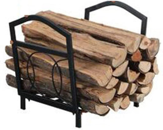 Firewood Rack, Metal Wood Rack for Indoor and Outdoor Use, Wood Box Rack and Wood Pile Rack for Indoor Garage/Camping