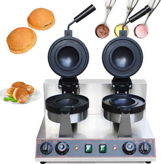 Waffle Maker Commercial Catering Kitchen Stainless Steel Electric,Waffle Maker, Waffle Maker Iron Machine,Electric Waffle Machine,Compact Snack Maker