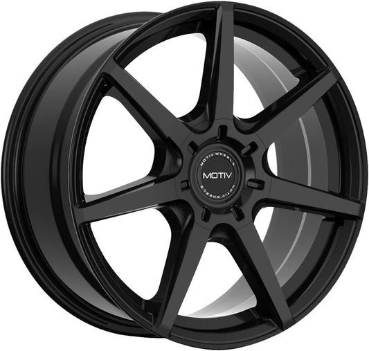 Motiv 432B 18x7.5 5x4.5"/5x120 +40mm Gloss Black Wheel Rim 18" Inch