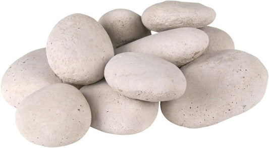 10 Ivory River Rock Fyre Stones