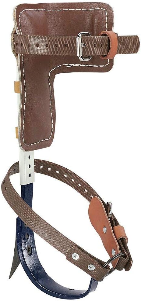 Klein Tools CN1986AR Pole Climbers with 1-9/16-Inch Gaffs-Complete Set