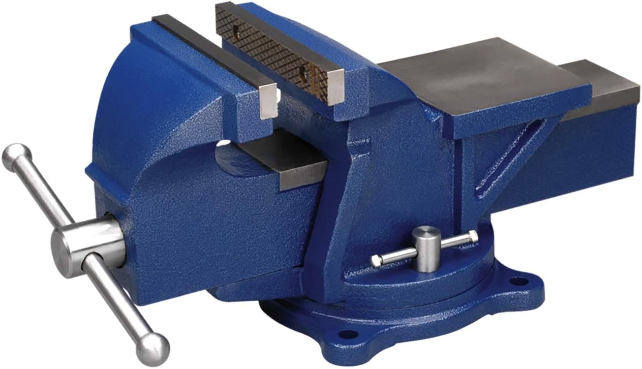 Wilton General Purpose Bench Vise, 5" Jaw Width, 4" Max Jaw Opening, 2-1\/2" Throat (11105)