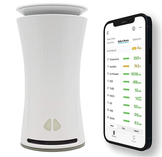 uHoo - Smart Indoor Air Quality Monitor - White