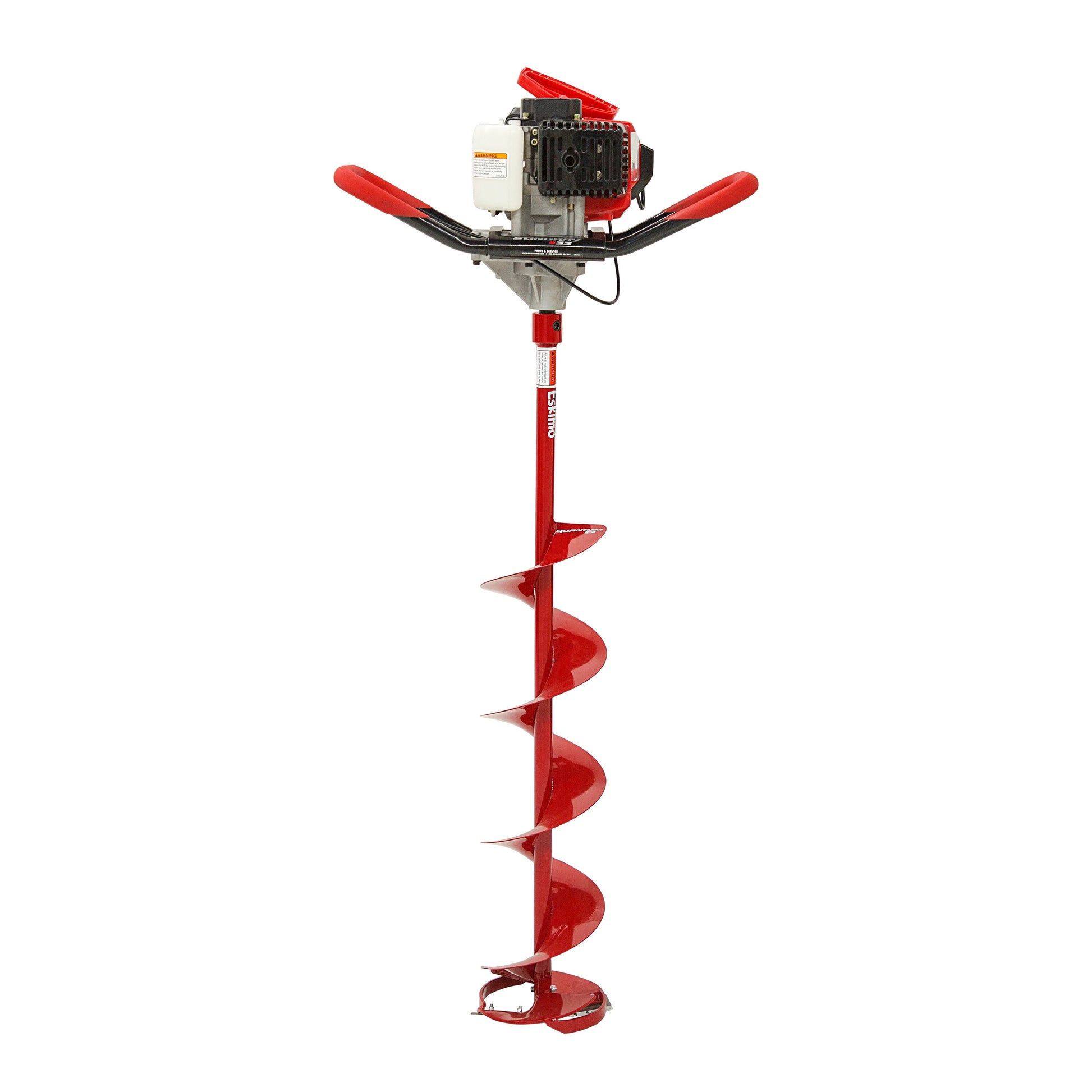 Eskimo 33cc Stingray Gas Ice Auger, 8-inch 8-in Ice Auger Bit S33Q8