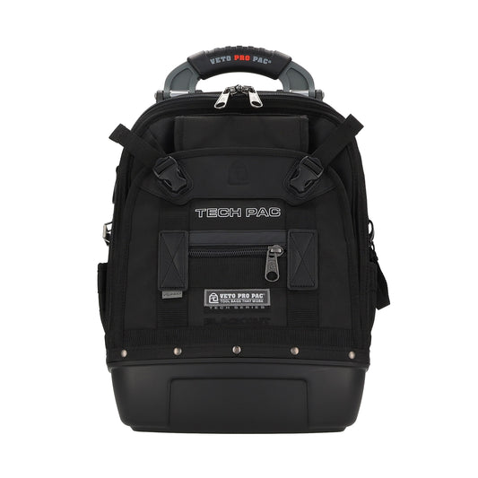 Veto Pro Pac Blackout Nylon 13-in W x 10-in D x 19-in L Zippered Tool bag