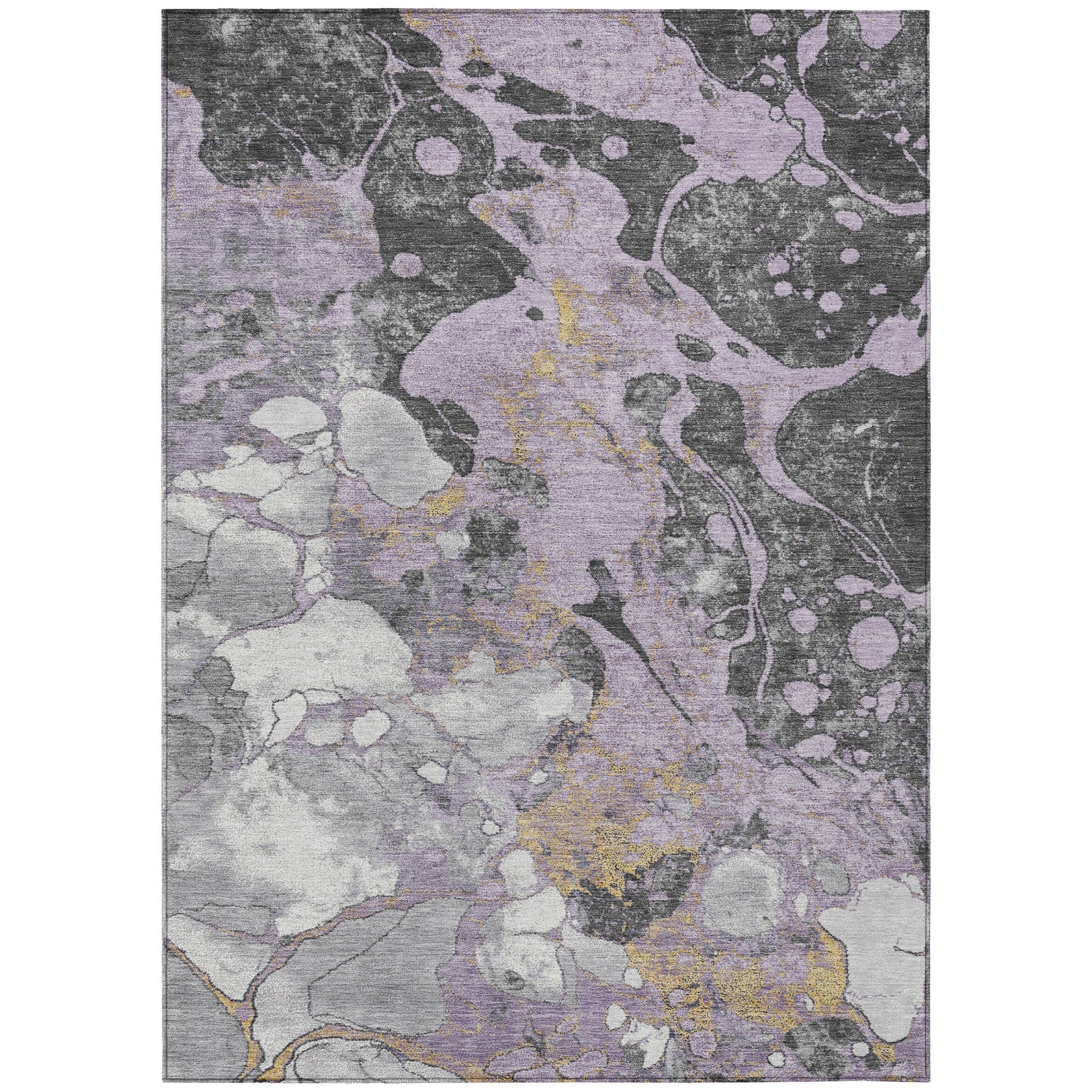 Addison Rugs Chantille ACN1909LV 8 x 10 (ft) Loomed Lavender Rectangular Indoor/Outdoor Machine washable Pet Friendly Area rug