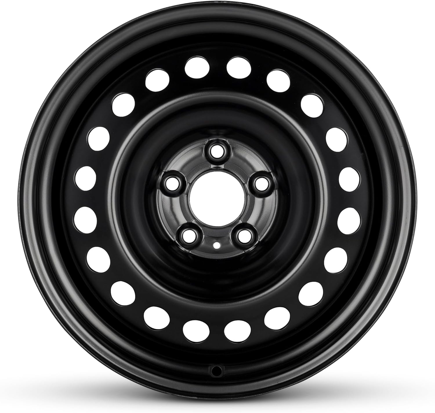 For 2008-2024 Nissan Rogue 17 Inch Painted Black Steel - New OEM Rim - Road Ready Car Wheel