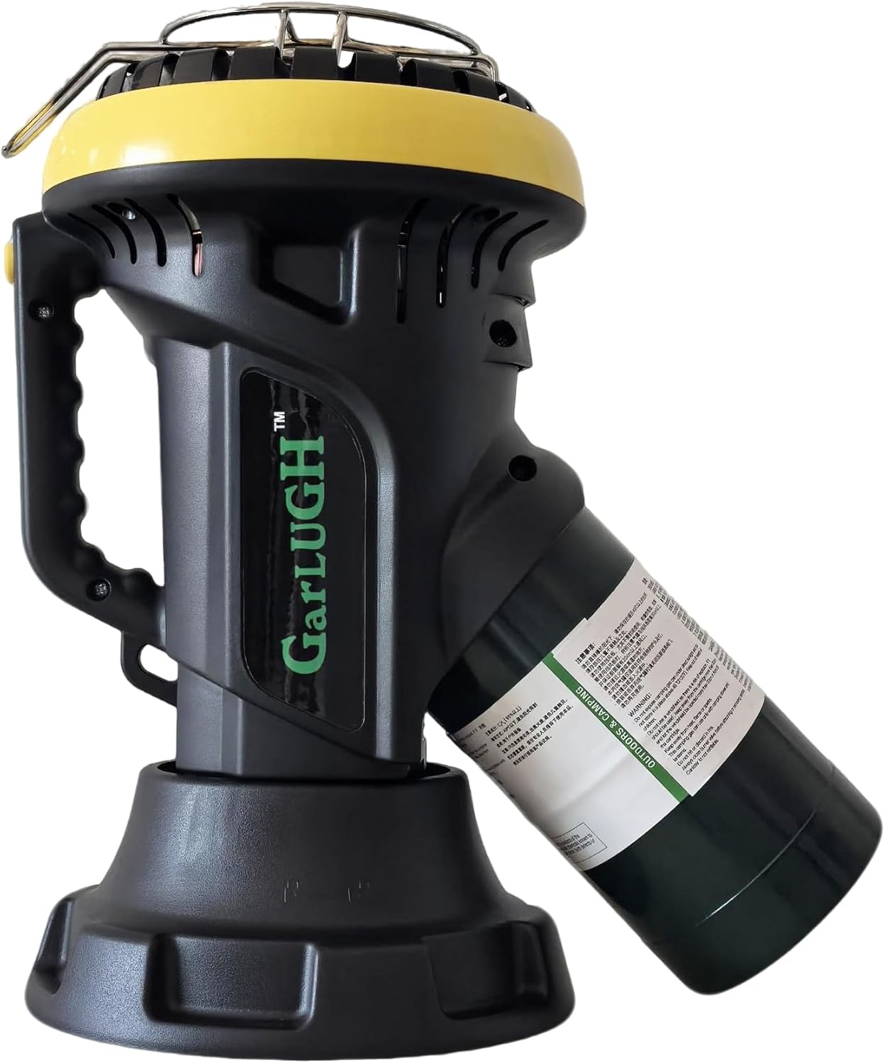 4000 BTU Portable Propane Heater for Indoor Outdoor Use, 95 Sq.Ft Camping & Patio Heating with ODS Tip-Over Safety, 5.5H Runtime