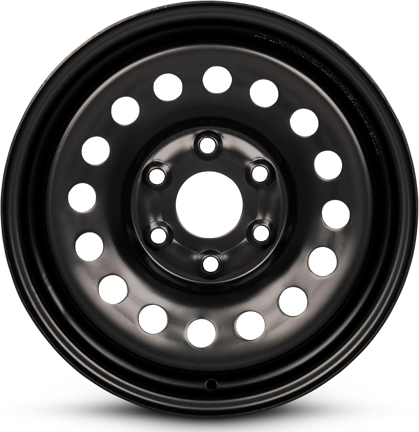 For 2006-2019 Chevrolet Silverado 1500 17 Inch Painted Black Rim - OE Direct Replacement - Road Ready Car Wheel