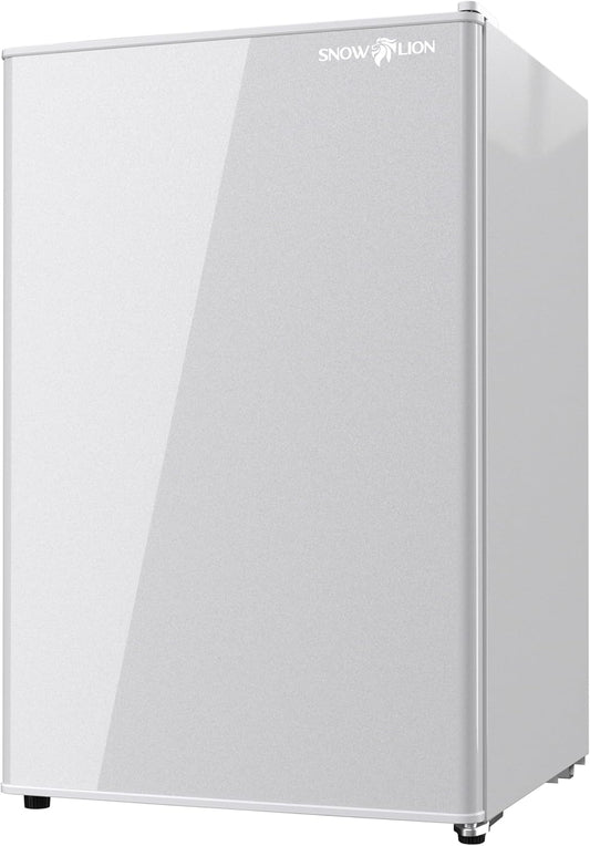 Premium Undercounter/Freestanding Beverage Cooler & Mini Fridge 4.3 Cu.ft./122L with Reversible Solid Doors, Compact Refrigerator for Home, Restaurants, Commercial, and RV Energy Star