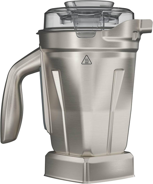 Vitamix 48-ounce Stainless Steel Blending Container, BPA-Free, Dishwasher-Safe, Compatible with All Full-Size Vitamix Blenders