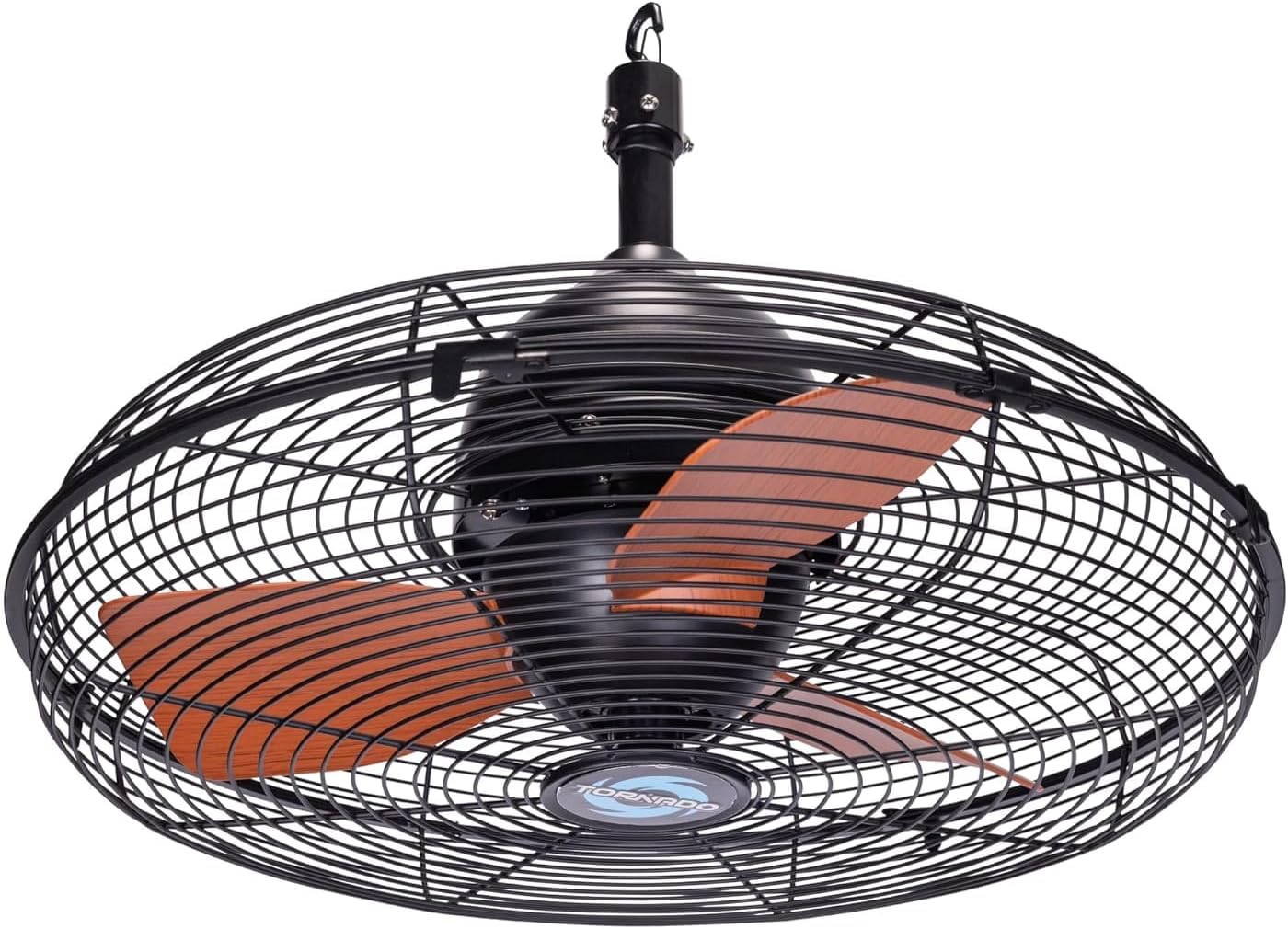 Tornado 20 Inch Outdoor Ceiling Mount Fan with Pre-Installed Misting Kit – IPX4 Water-Resistant, Remote Control, 3 Speed Settings, 3300 CFM, Quiet Operation, UL Safety Listed,5 Brass Nozzles Misting