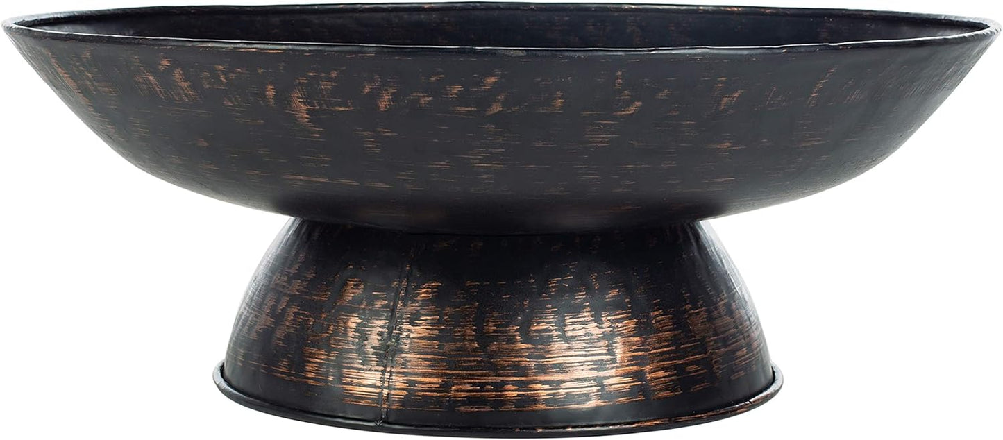 SAFAVIEH Outdoor Collection Grenada Fire Pit, Black