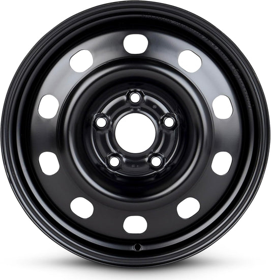 For 13-20 Dodge Journey 17 Inch Black Steel Rim - OE Direct Replacement - Road Ready Car Wheel