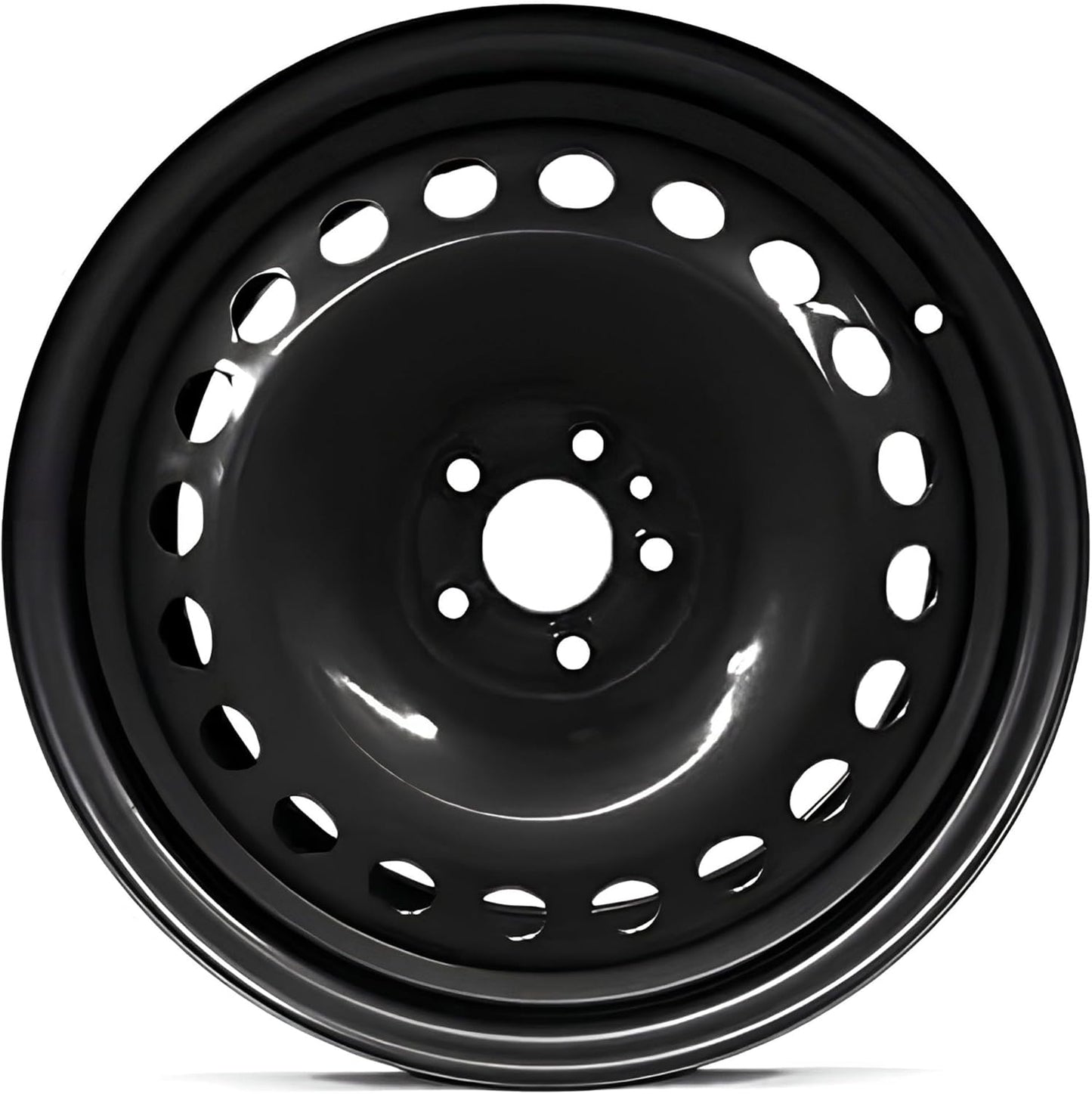 16 Inch Rim for 2015-2022 Dodge Promaster City - Painted Black Wheel Rim - OE Direct Replacement - Road Ready Car Wheel